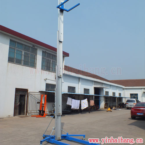 單桅柱物料升降機(jī) 展示展會(huì)用升降器材