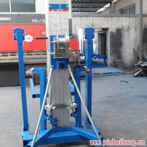 單桅柱物料升降機(jī) 展示展會(huì)用升降器材