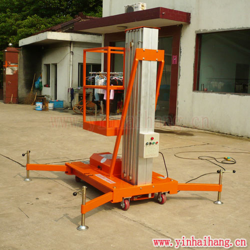 GTWY6-100型號 單桅柱鋁合金升降機