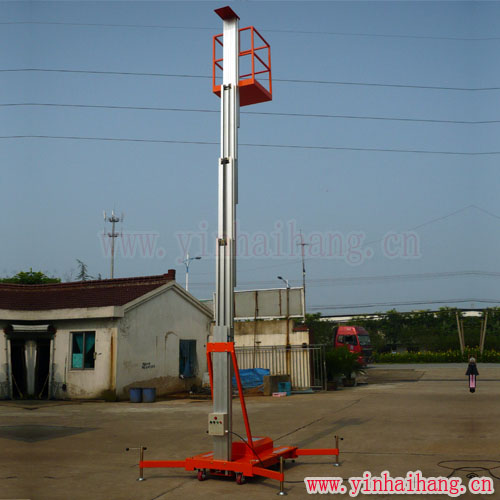 GTWY6-100型號 單桅柱鋁合金升降機