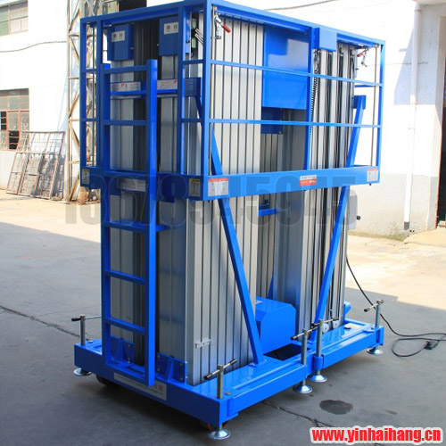 四桅桿鋁合金升降機2