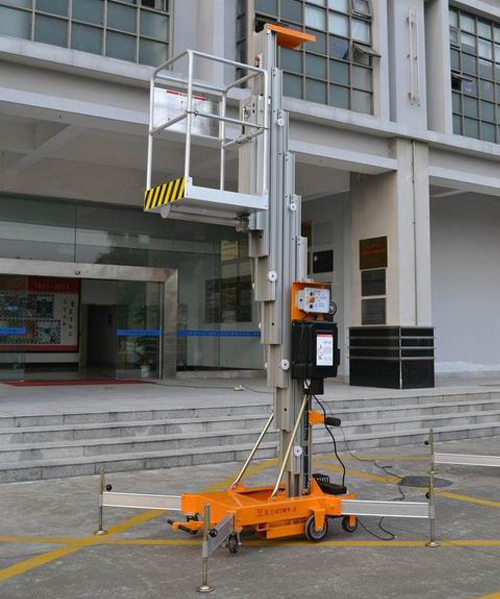 單桅式鋁合金高空作業(yè)平臺(tái)